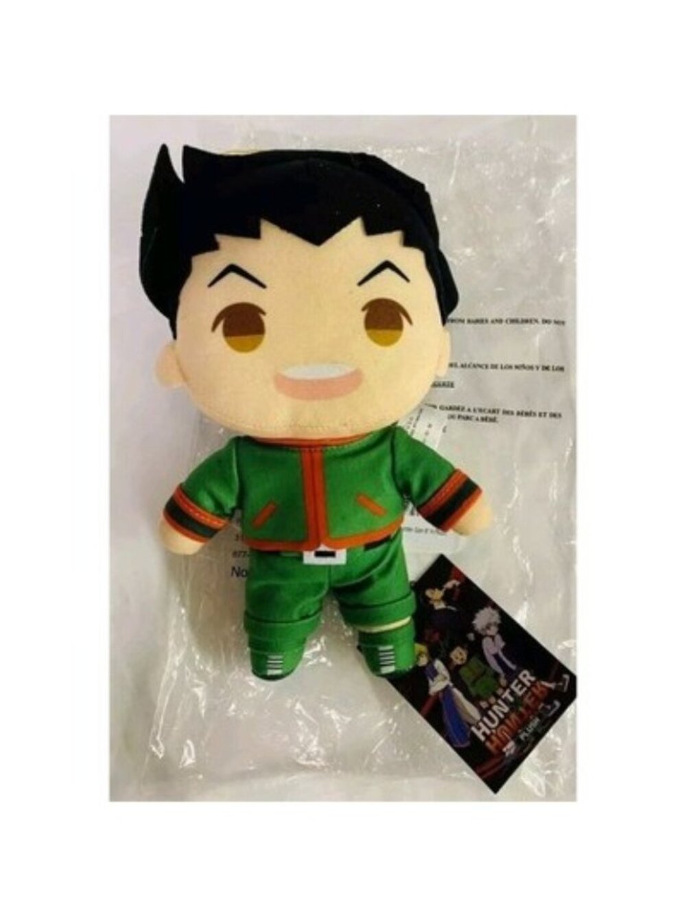 Hunter x Hunter Plush Doll Gon Freecss 8" Viz Media Great Eastern Anime Toy